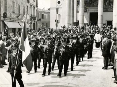 La banda nel 1950